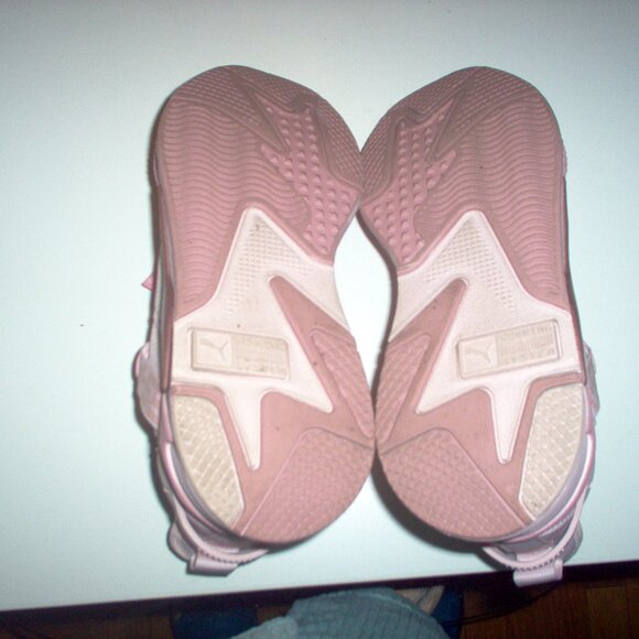 Women's PUMA RS‑X T3CH Casual Lace-Up Shoes 387130-01 Pink Rose - Picture 5 of 6